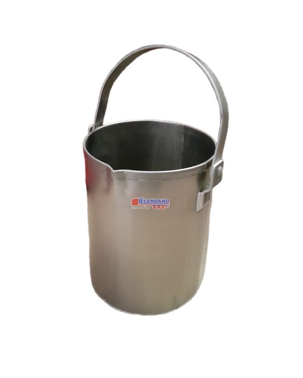 BALDE ALUMINIO x 10 LTS. REGLAMENTARIO
