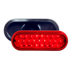 FARO 3010E - ELECTRONICO OVALADO ROJO BIPOLAR BAIMIL