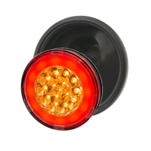 FARO 3300E - ELECTRONICO ROJO-AMBAR REDONDO BAIMIL