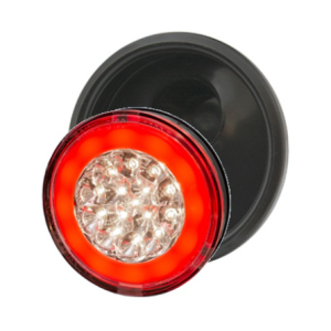 FARO 3300E - ELECTRONICO ROJO-CRISTAL REDONDO BAIMIL