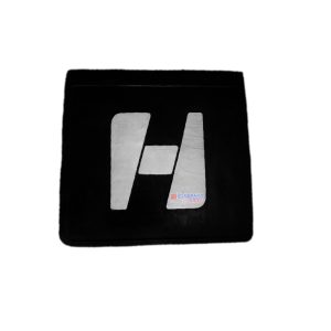 GUARDAFANGO HELVETICA "H" BLANCA SOLA 59 X 55