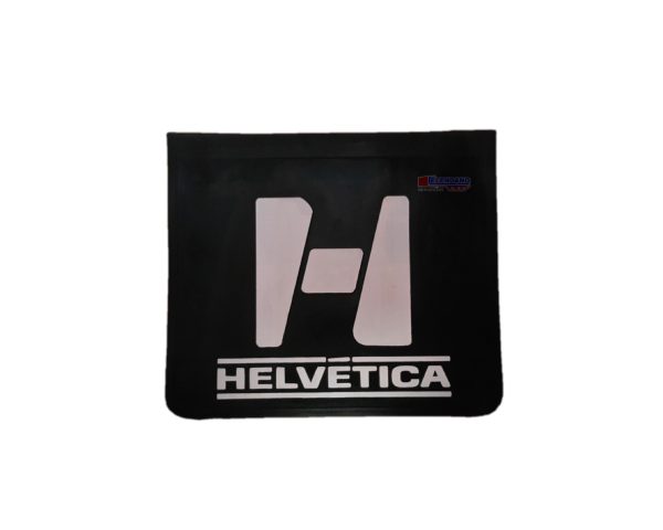 GUARDAFANGO HELVETICA "H" BLANCA+PALABRA 65 X 58