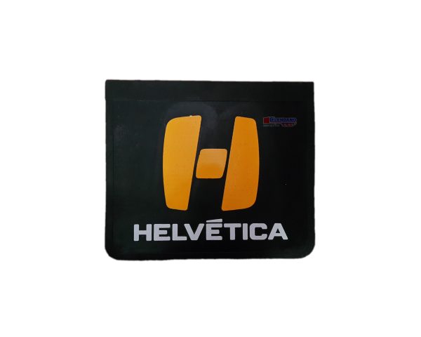 GUARDAFANGO HELVETICA "H" AMARILLA + PALABRA 650 x 550