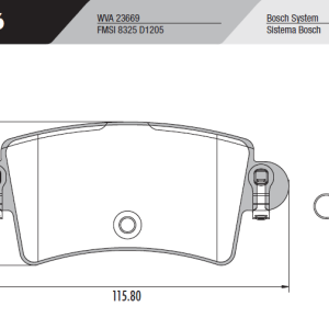 PASTILLA FRENO RENAULT: Master 2.5 DCI, 2.8D, 2.8DTI (02/…)