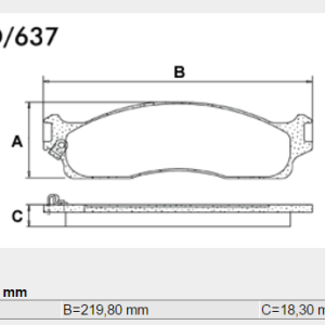 PASTILLA FRENO DODGE RAM 03/DELANTERA TRASERA FRAS-LE