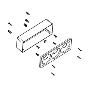REPUESTO CAJON Y MARCO C/PRENSACABLE C3000E-3/C3100E-3
