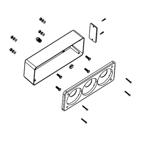 REPUESTO CAJON Y MARCO C/PRENSACABLE C3000E-3/C3100E-3