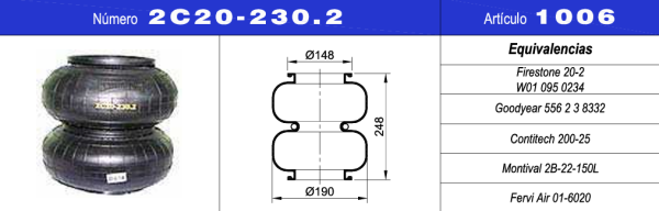 NEUMACARG FUELLE S.NEUM.NRO.2C20-230.2 (22L)
