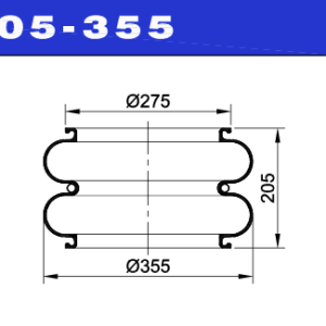 NEUMACARG FUELLE S.NEUM.NRO.2C205-355 (2B-33)