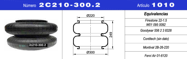 NEUMACARG FUELLE S.NEUM.NRO.2C210-300.2 (26L)