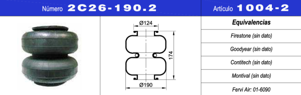 NEUMACARG FUELLE S.NEUM.NRO.2C26-190-2 (18 A)