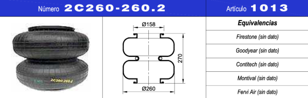 NEUMACARG FUELLE S.NEUM.NRO.2C260-260-2 (23L)