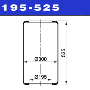 NEUMACARG FUELLE S.NEUM.NRO.T300-195-525 (32-525)