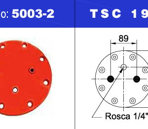 NEUMACARG TAPA SUP 2C20-230 ESP 3/8 89mm TSC193-2 (22)