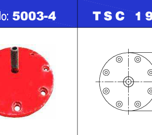 NEUMACARG TAPA SUP 2C20-230 C/NIPLE CENT 3/4" TSC193-4 (22)-(22A)