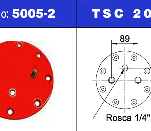 NEUMACARG TAPA (23)2C260-260 SUP 89mm 1/2 BOERO