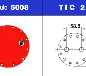 NEUMACARG TAPA (26) INF ESPARRAGO 1/2 A 160 2C210-300