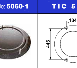 NEUMACARG TAPA INF. LEVANTA EJE TIC560