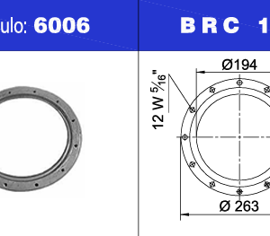 NEUMACARG BRIDA ALUMINIO ARO SOLO FUELLE 26