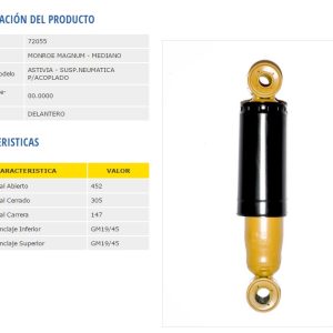 AMORTIG.SUSP.NEUM.72055 / 72064 ASTIVIA