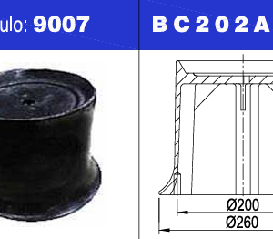 NEUMACARG BASE ALUM.FUELLE 31-190 MM (BC202A-200)
