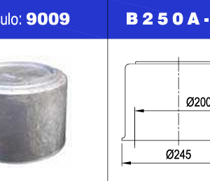 NEUMACARG BASE ALUM.FUELLE 32 180 MM BOERO