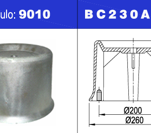 NEUMACARG BASE ALUM.FUELLE 31-32 180 MM RECTA