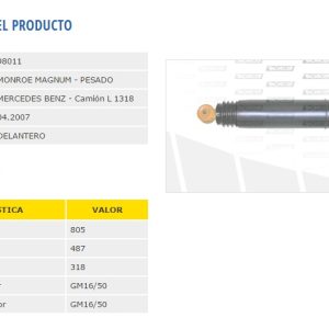 AMORTIG.M.BENZ 1514/17/21 DEL. 640386 FRIC-ROT