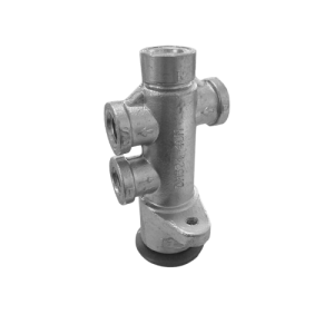 PULSADOR DESFRENADO SALIDA TAPADA ROJO TRILER