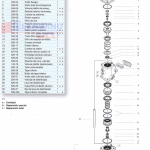 VALVULA RELAY 2 LINEAS C/EMERG. C/PALANCA TRILER