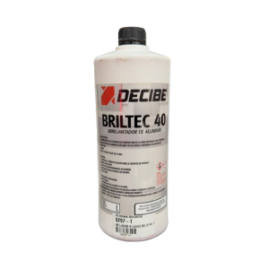 TEC ABRILLANTADOR DE ALUMINIO BRILTEC 40  x 1 LTS. DECIBE