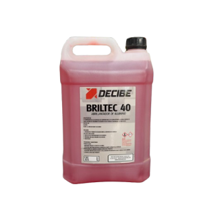 TEC ABRILLANTADOR DE ALUMINIO BRILTEC 40  x 5 LTS. DECIBE